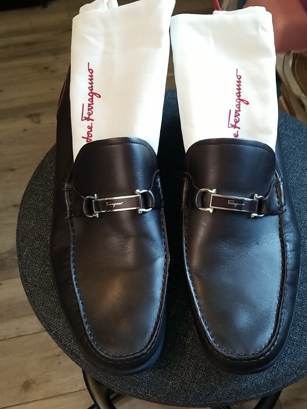 Salvatore Ferragamo Mens Loafer Size 11 Made in Italy